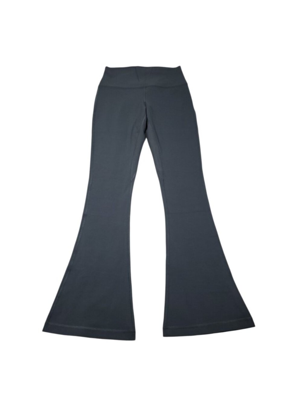 Lululemon Align High Rise Mini Flare Pants 32" Size 8 Graphite Gray Stretch